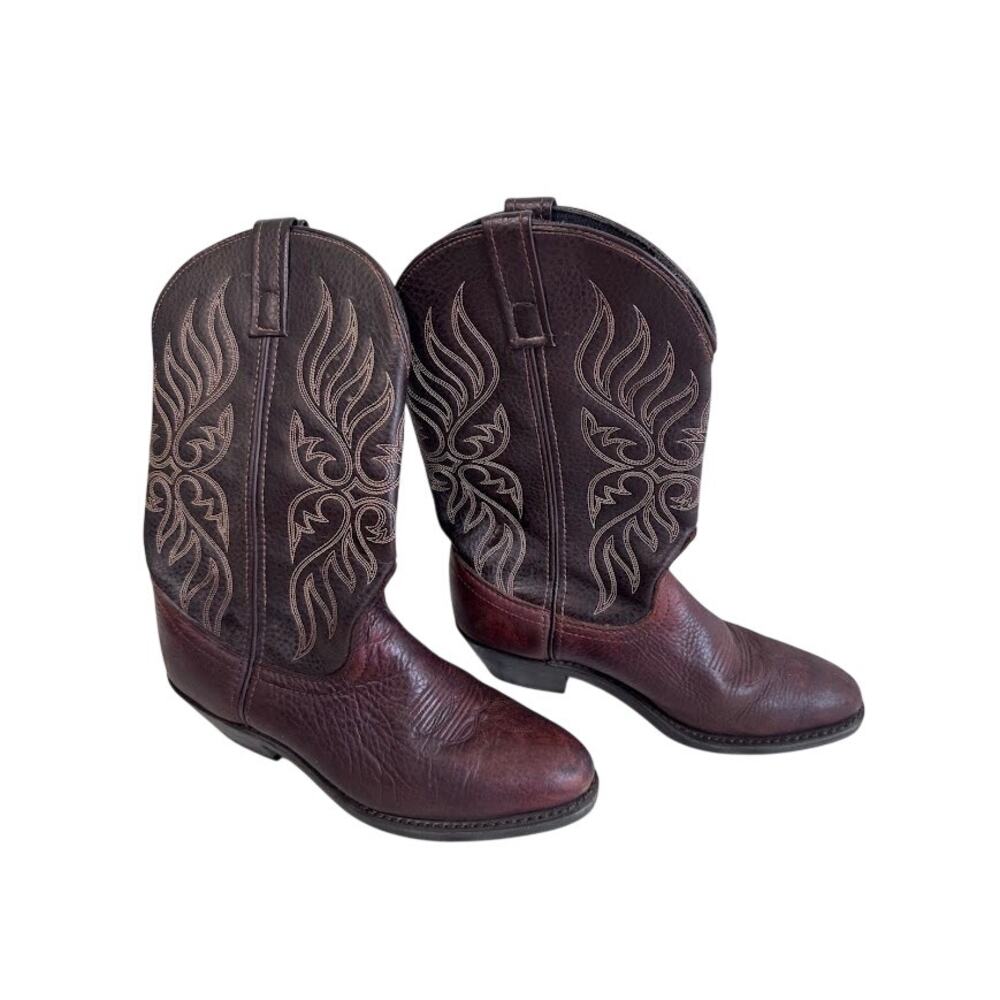 Laredo 5752 Women's Size 8 M Brown Leather Western Cowboy Cowboy Boots